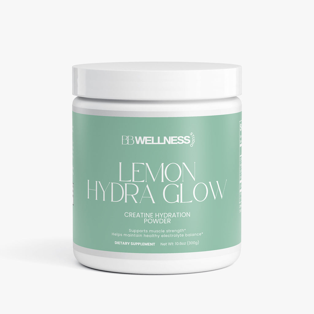 Lemon Hydra Glow: Creatine Hydration Powder