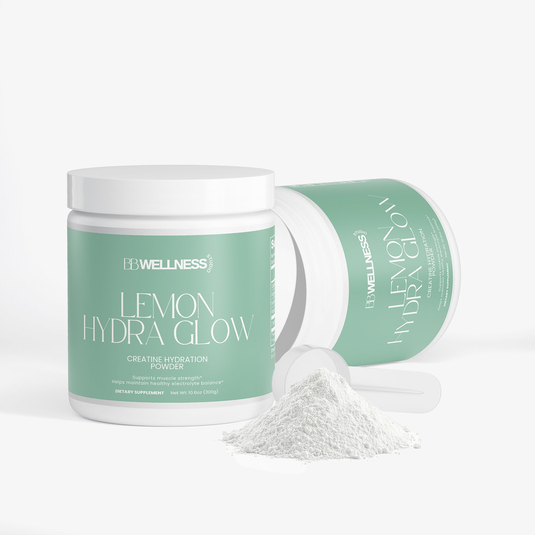 Lemon Hydra Glow: Creatine Hydration Powder