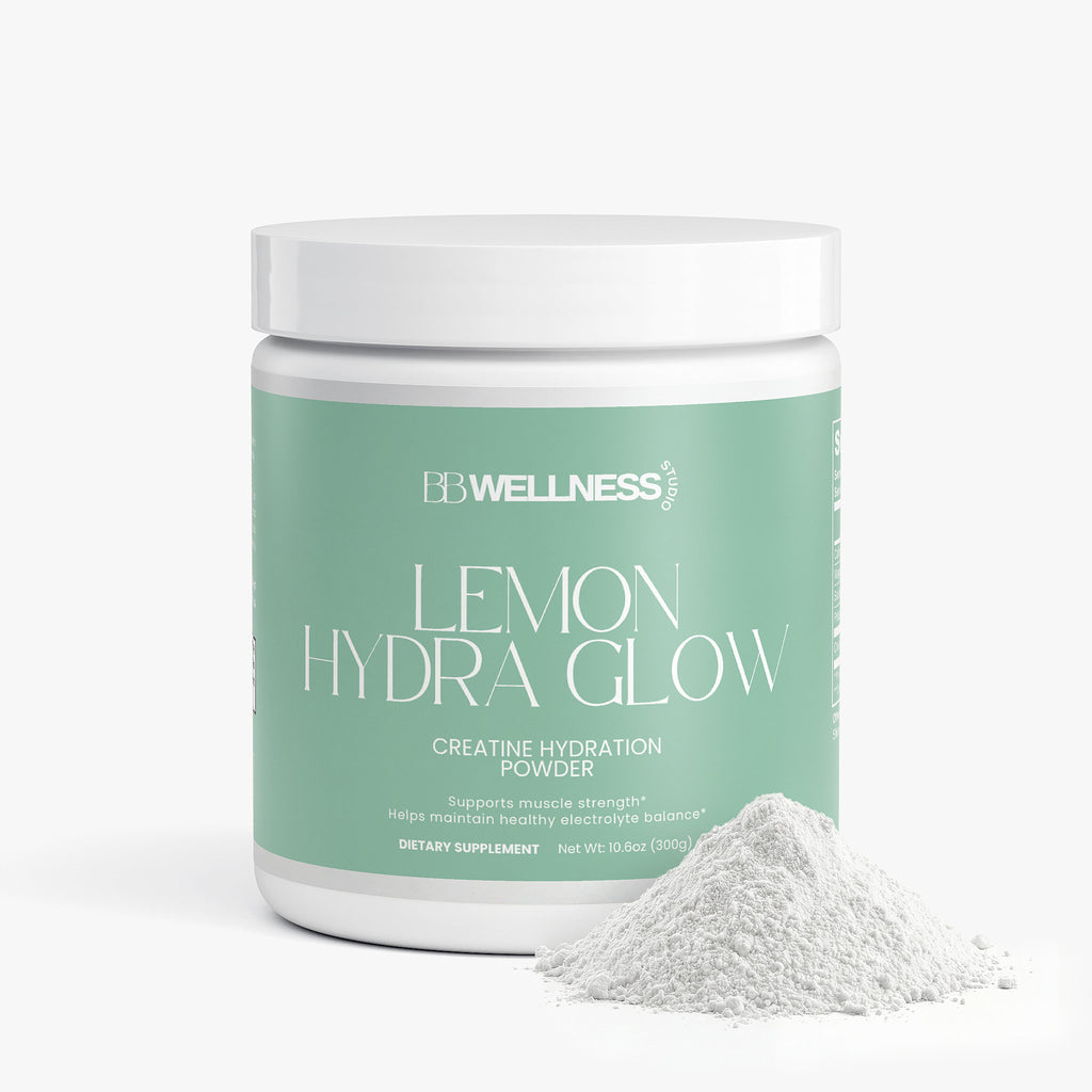 Lemon Hydra Glow: Creatine Hydration Powder