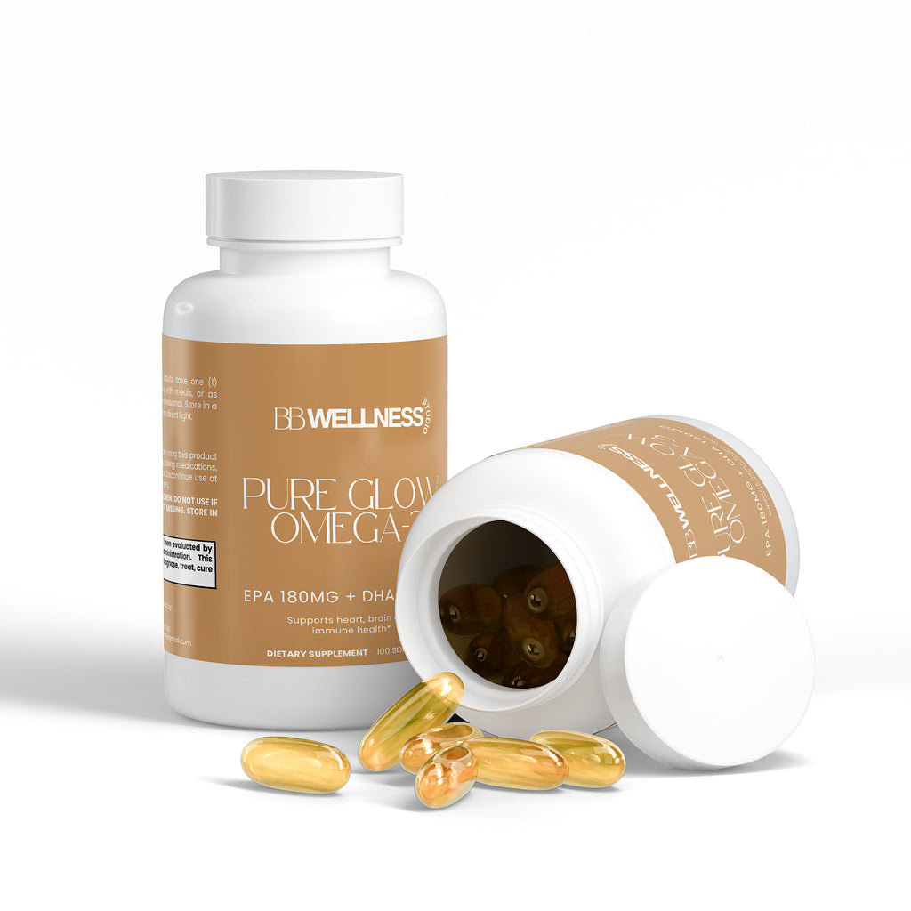 Pure Glow Omega-3: Omega-3 EPA 180mg + DHA 120mg