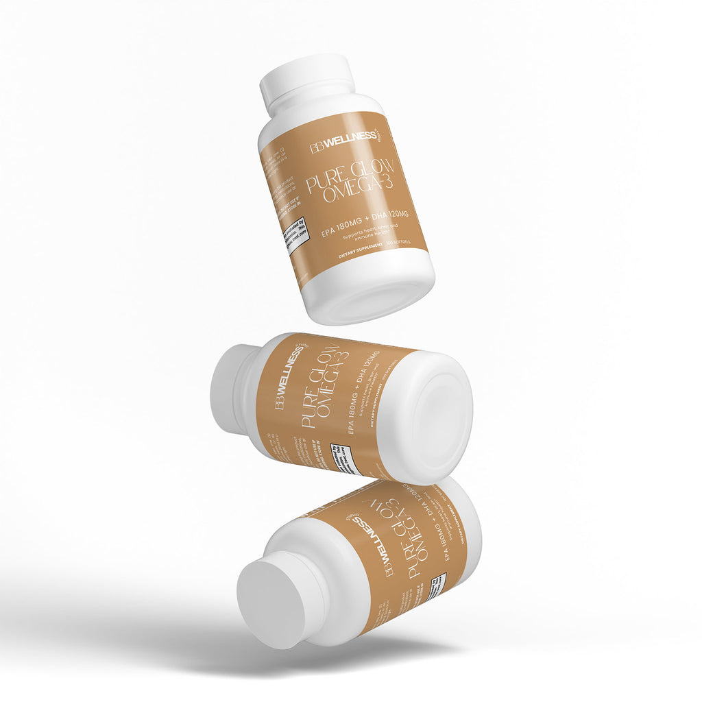 Pure Glow Omega-3: Omega-3 EPA 180mg + DHA 120mg