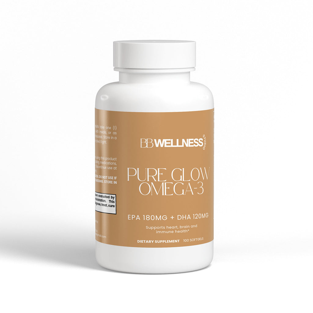 Pure Glow Omega-3: Omega-3 EPA 180mg + DHA 120mg