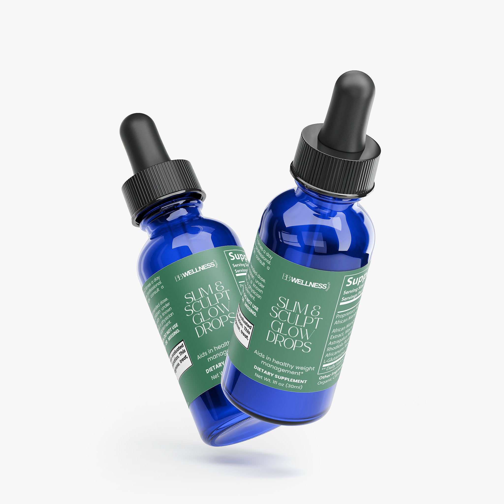 Slim Sculpt Glow Drops: Diet Drops Ultra 1 oz