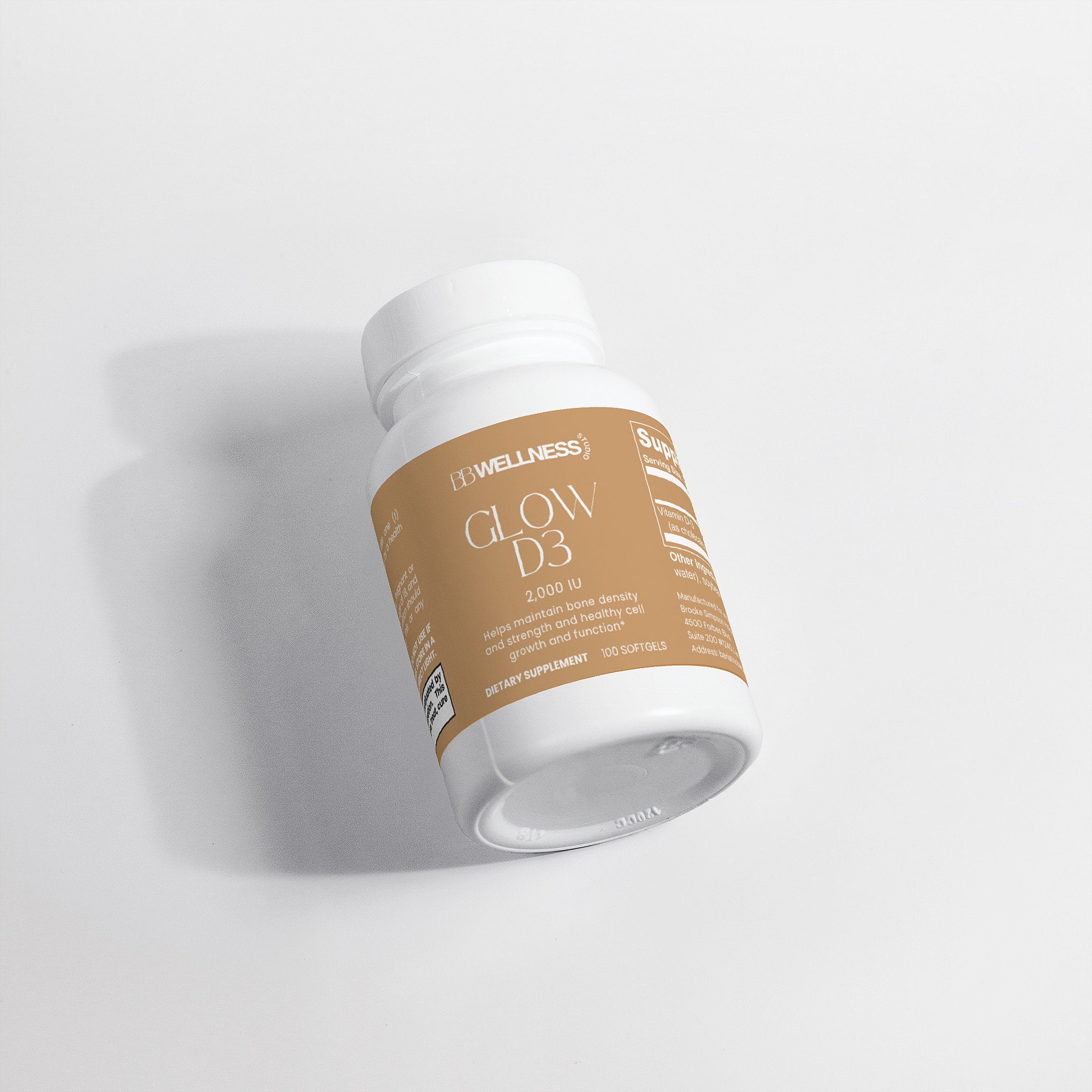 Glow D3: Vitamin D3 2,000 IU