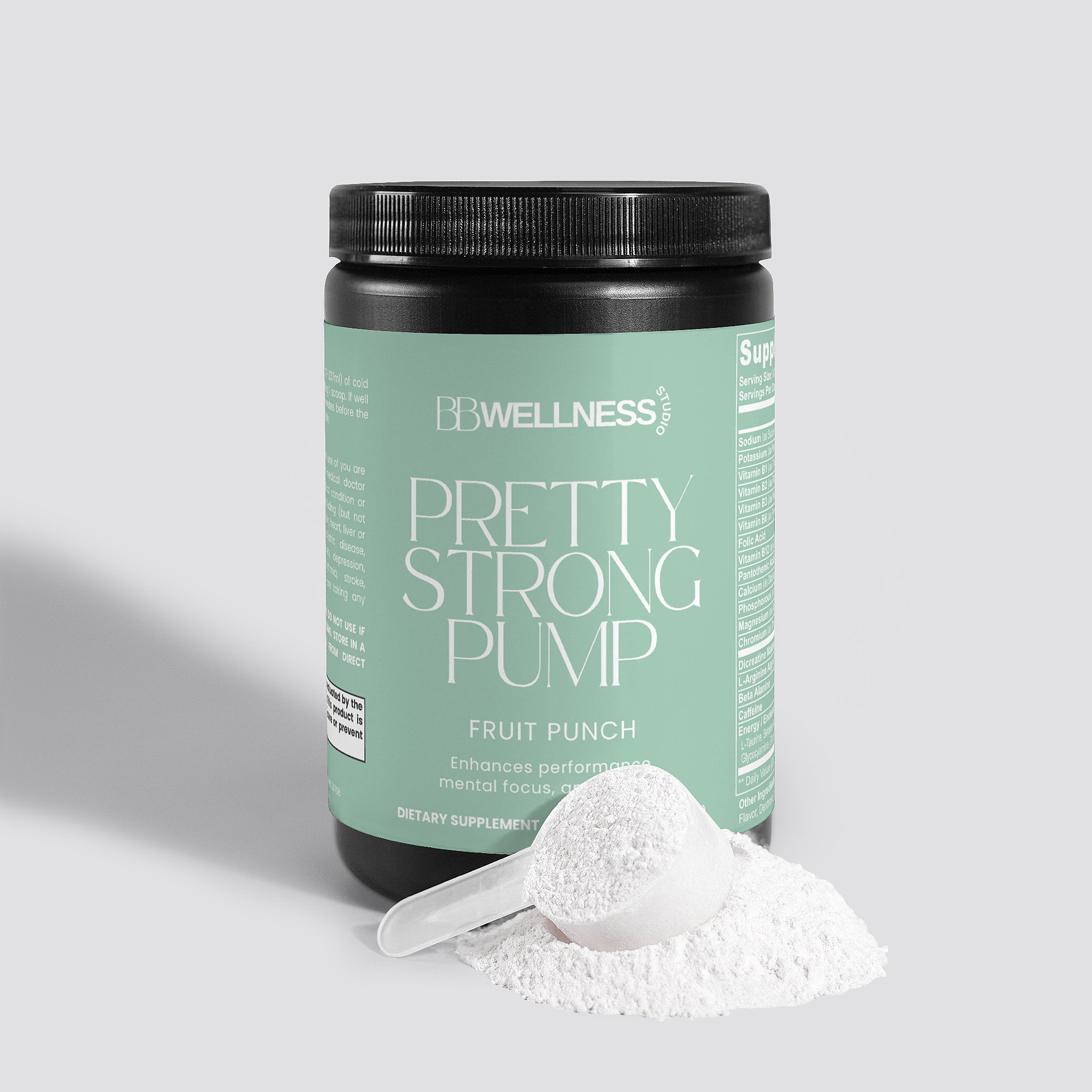 Pretty Strong Pump: Nitric Shock Pre-Workout Powder (Fruit Punch)